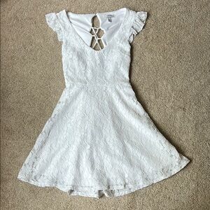 Speechless Tie-Back Dress